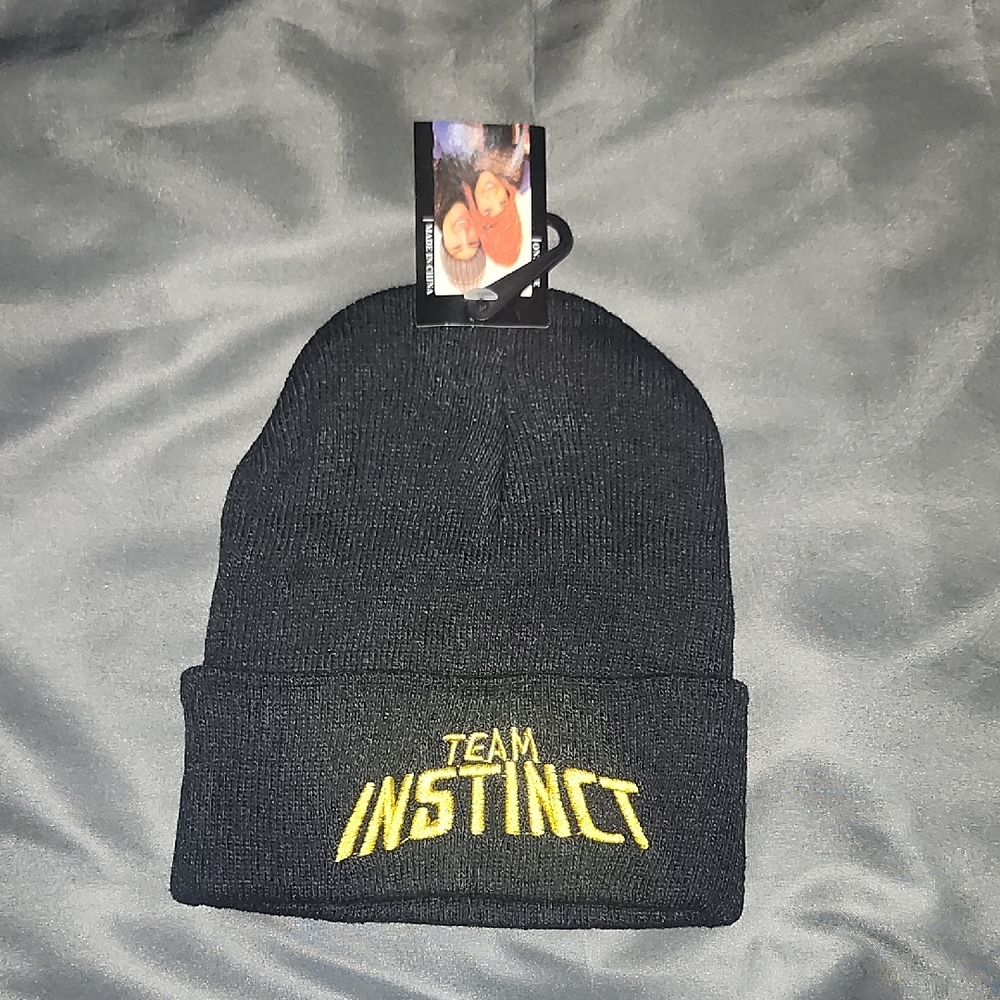 Pokemon Team Instinct Black Beanie NWT